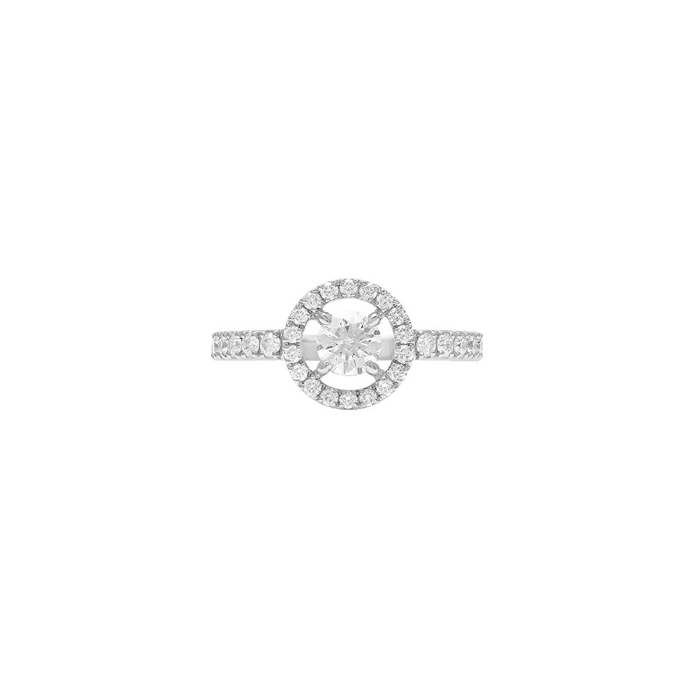 Round Shaped Diamond Ring Image