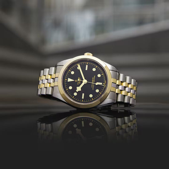 BLACK BAY 39 S&G - 39mm steel case - Steel and yellow gold bracelet