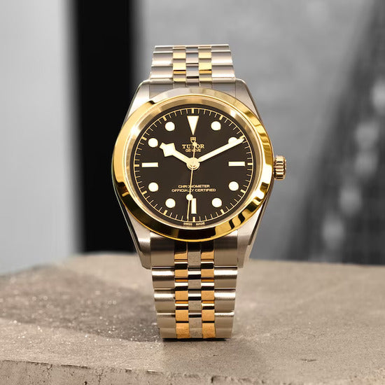 BLACK BAY 41 S&G - 41mm steel case - Steel and yellow gold bracelet