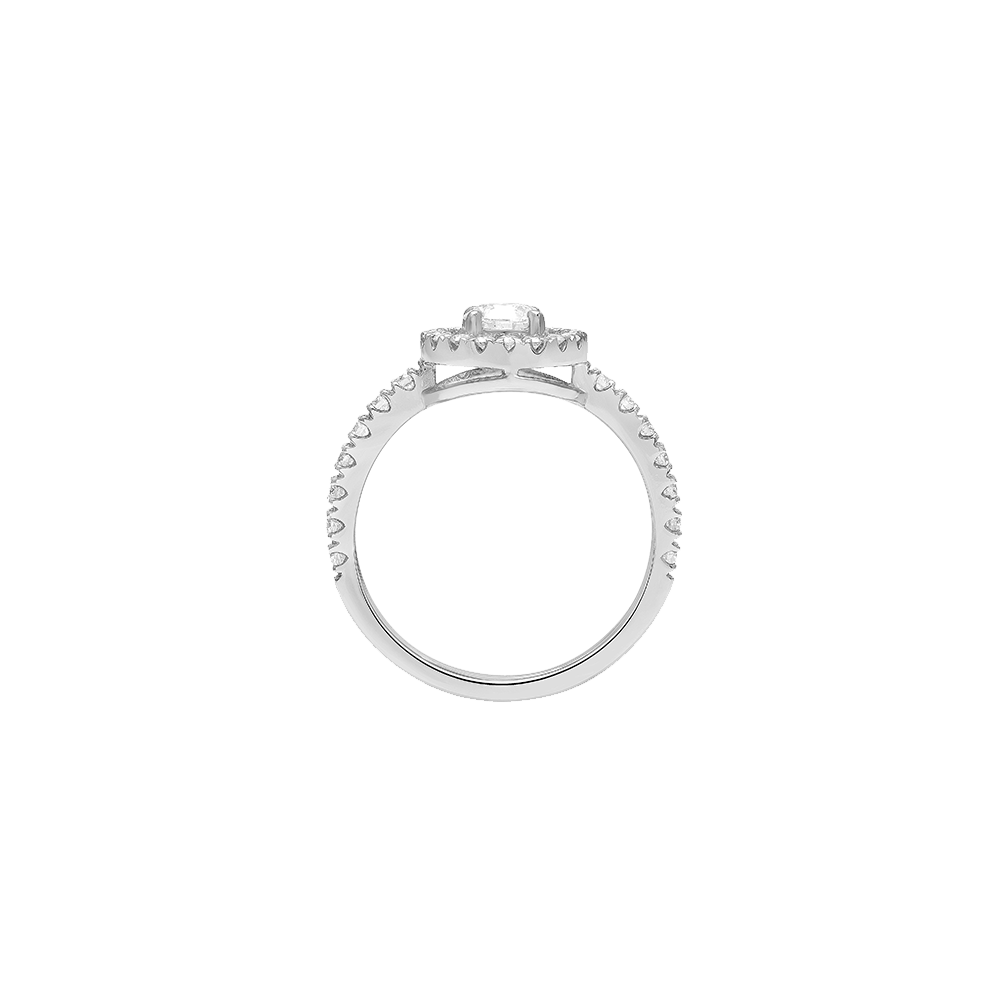 Round Shaped Diamond Ring Image