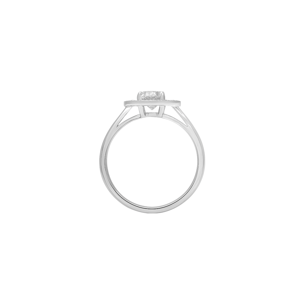 Oval Shaped Diamond Ring Image