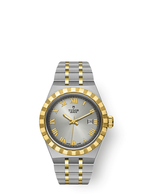 TUDOR ROYAL - 28mm steel case - Steel and yellow gold bracelet