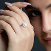 Oval Shaped Diamond Ring Thumbnail