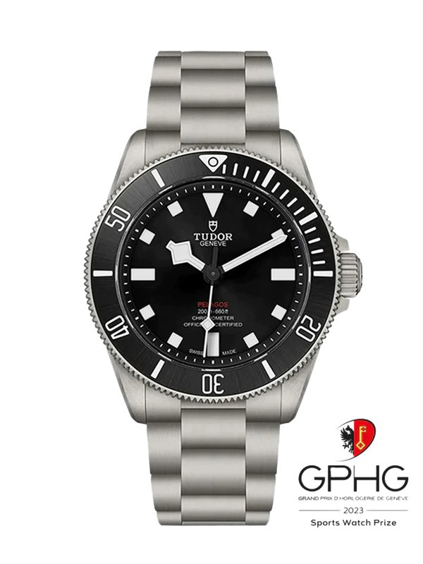 PELAGOS 39 - Unidirectional rotating bezel - Titanium bracelet