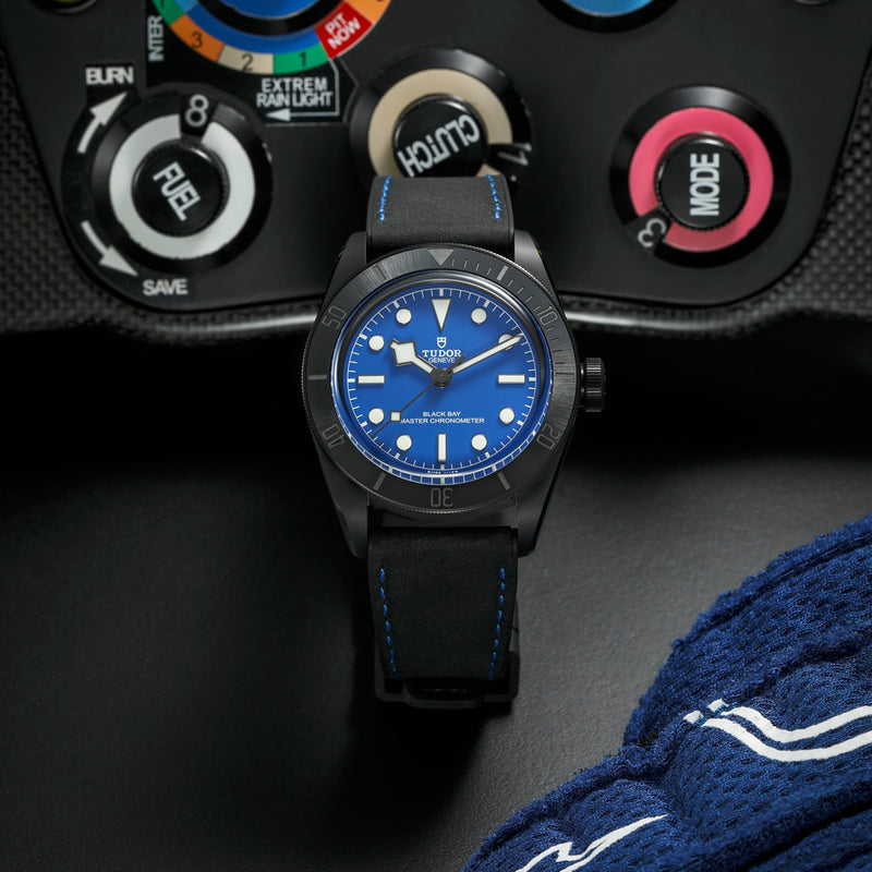 Black Bay-41 mm ceramic case - Blue dial