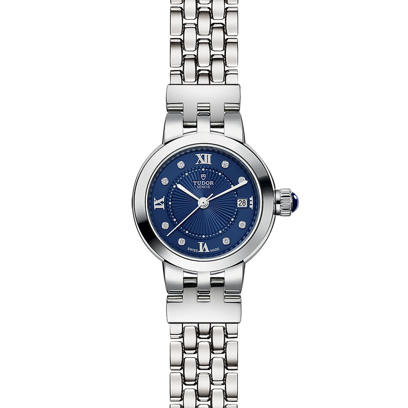 Clair de Rose - 26mm steel case - Diamond-set dial